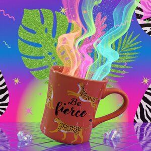 Be Fierce: The Cheetah Print Mug for Your Daily Motivation